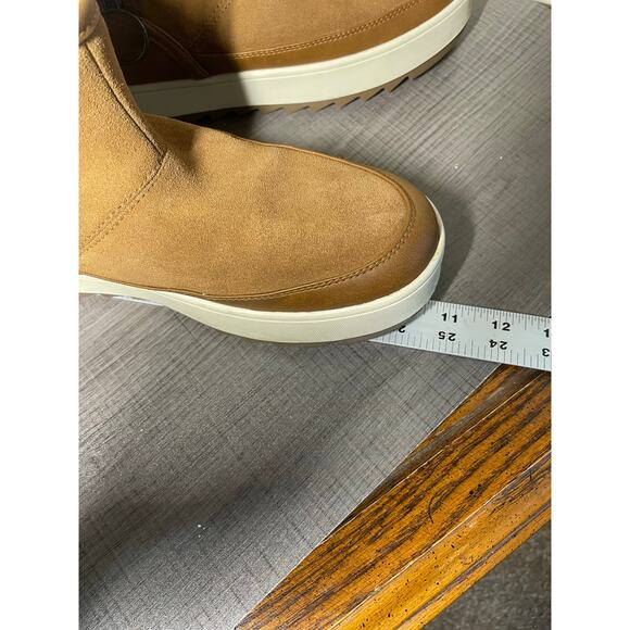 Koolaburra Ugg Chestnut Suede Leather Tynlee Zip Low Bootie Womens 11 Mens 9.5 - Picture 11 of 16